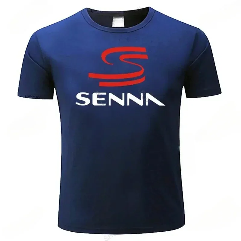 Hot Sell New Fashion Brand Vintage T Shirts New HERO F1 AYRTON SENNA Casual Long-sleeved T-Shirt Cotton Cool Top Tee Shirt