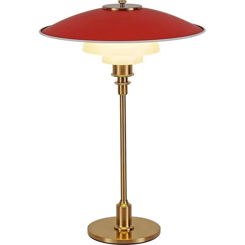 

Creative bedroom decorative bedside lamp retro light luxury reading lamp