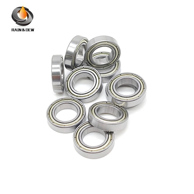 10PCS 6800ZZ 10x19x5 mm Bearing  ABEC-7 Metric Thin Section 6800Z Ball Bearings 6800 ZZ 61800