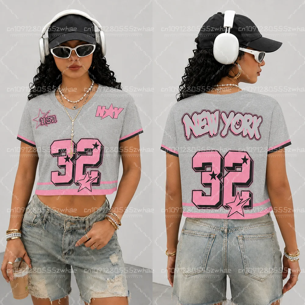 Camiseta Corta con Cuello Redo - Street Fashion New York 2026 reseña y precio