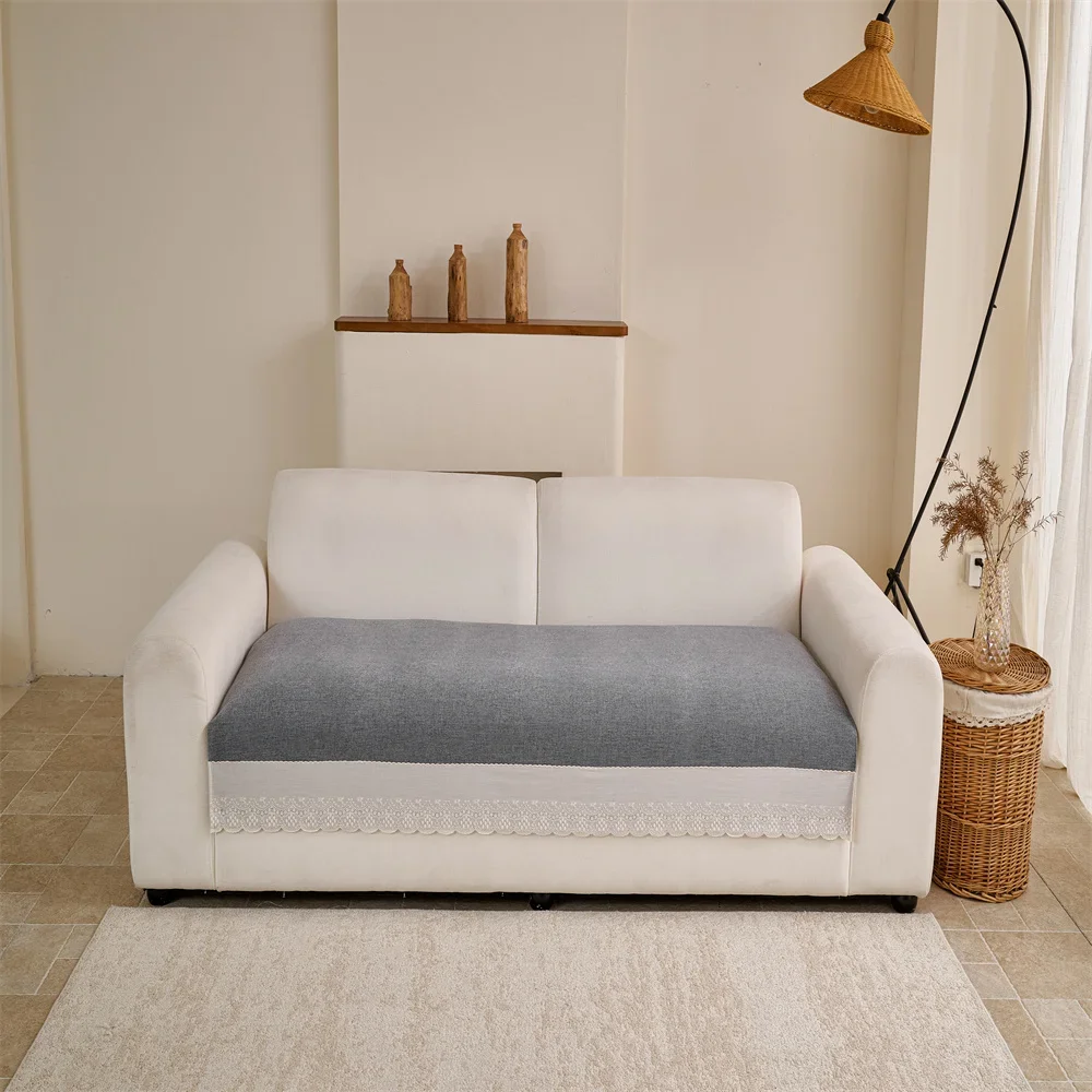 Sofa Cushion New Style Imitation Cotton and Linen All-season Anti-slip Cross-border Sofa Cover Full-cover Sofa Scarf