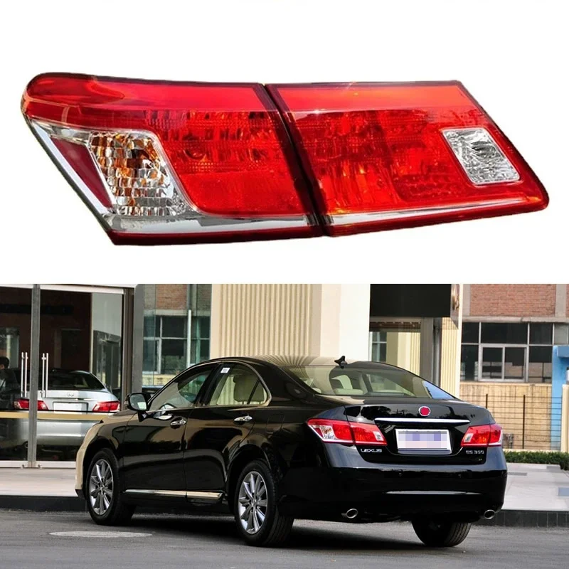 

For Lexus ES240 ES350 09 10 11 12 Rear Taillight Rear Brake Lamp Rear Taillight Lamp Housing Reverse Lampshade No Line No Light