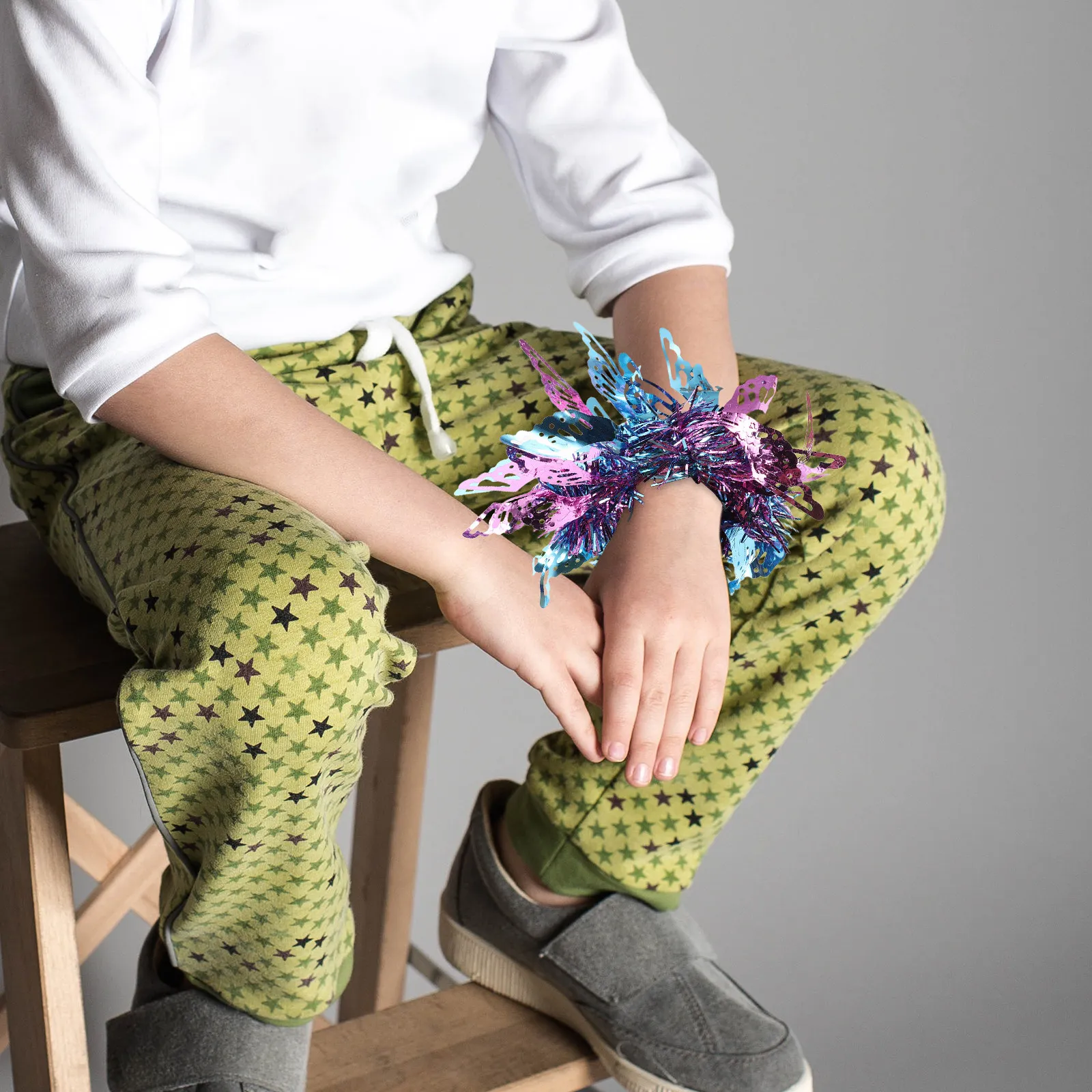 

Набор из 6 легких помпонов для детских выступлений: синие и розовые цветы для чирлидинга, танцевальных коллективов, детских садов и спортивных мероприятий