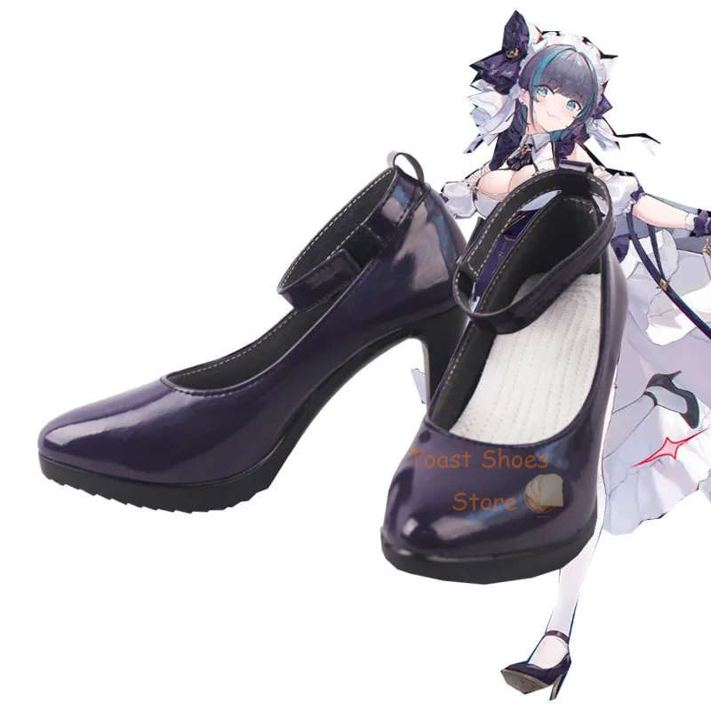 Game Azur Lane Cheshire Cosplay Schoenen Met Hoge Hakken Komisch Spel Voor Con Halloween Party Cosplay Kostuum Prop Mooie Sexy Stijl