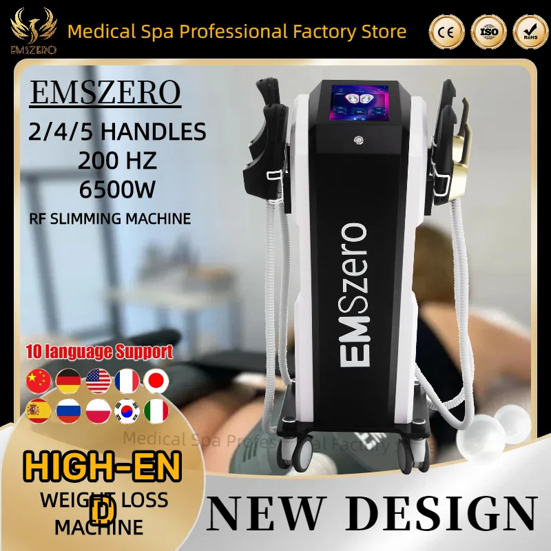 EMSzero NEO RF Machine  Profesional EMS Body Sculpting Muscle Stimulation Fat Removal EMS HIEMT PRO