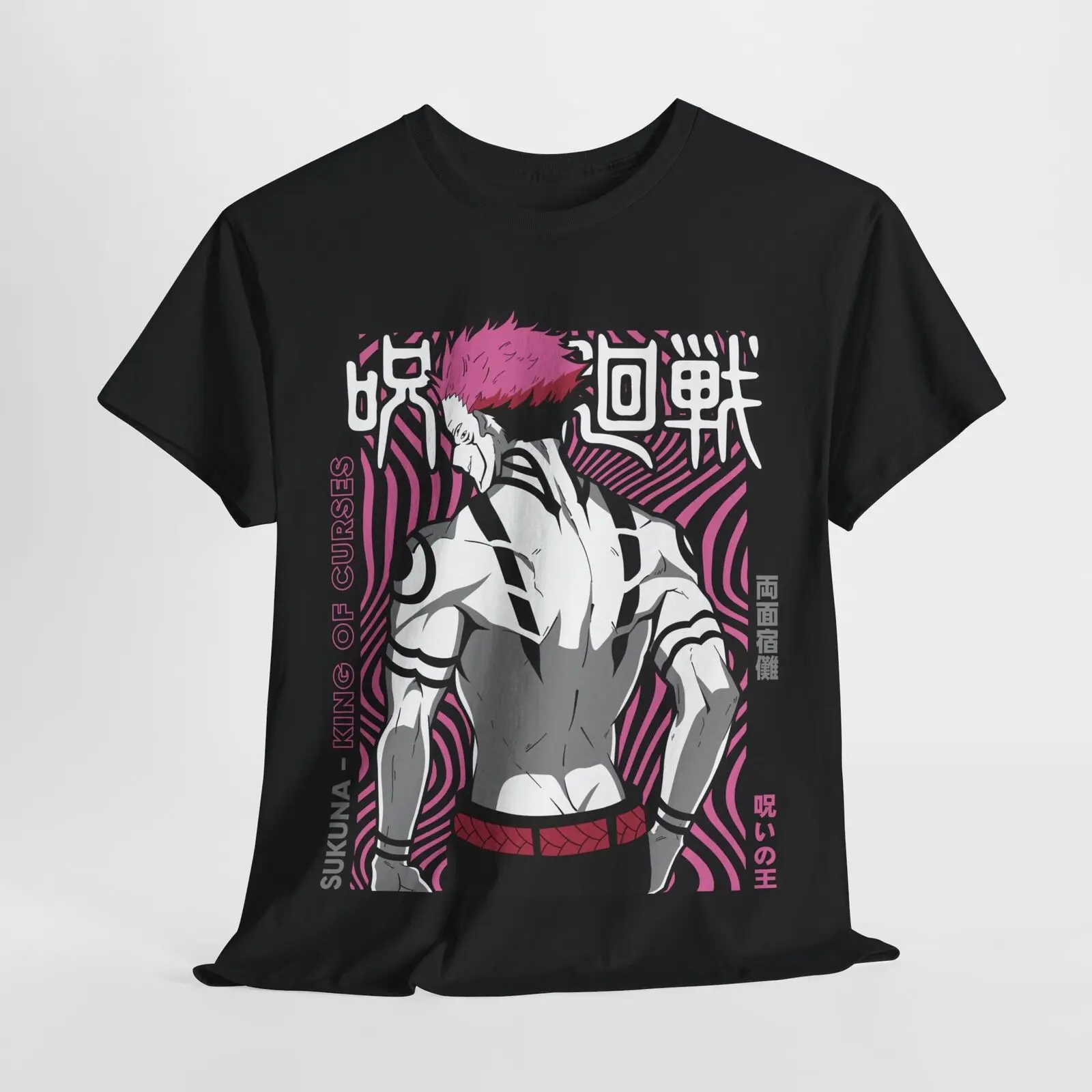 

Sukuna Ryomen Jujutsu Kaisen T-Shirt Gojo Satoru Anime Japanese Tee Shirt JJK