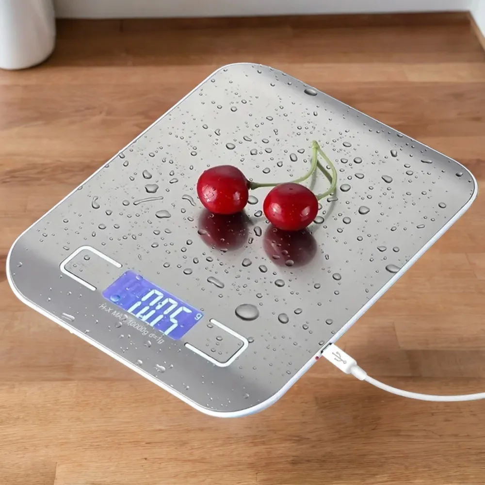 Efficient, Reliable, and Lightweight Digital Kitchen Scale for Portion Control and Baking - Durable and Easy-to-Use - Accurate C