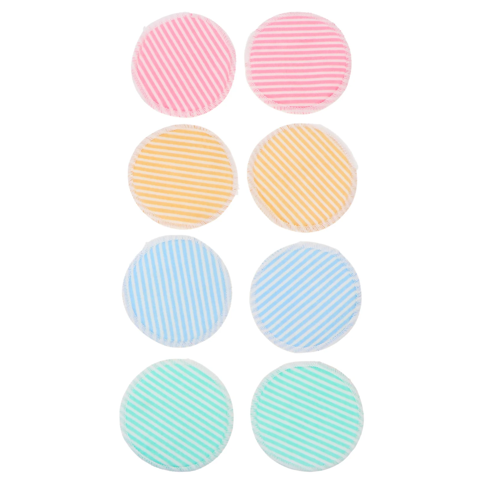 8Pcs Reusable Makeup Remover Pads Safe Durable Easy Carry Gift for Friends Family Home Travel Makeup Remover Face Wash Pads