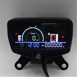 2022 Motorcycle Speedometer Tachometer LED Display Mechanical Instrument Assembly With USB Charge  For Honda CG125 CG150 XF150