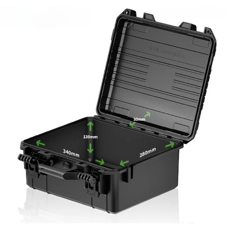 กล่องเครื่องมือพลาสติกวิศวกรรมสำหรับมืออาชีพ ป้องกันน้ำ กันกระแทก ทนทาน พกพาสะดวก