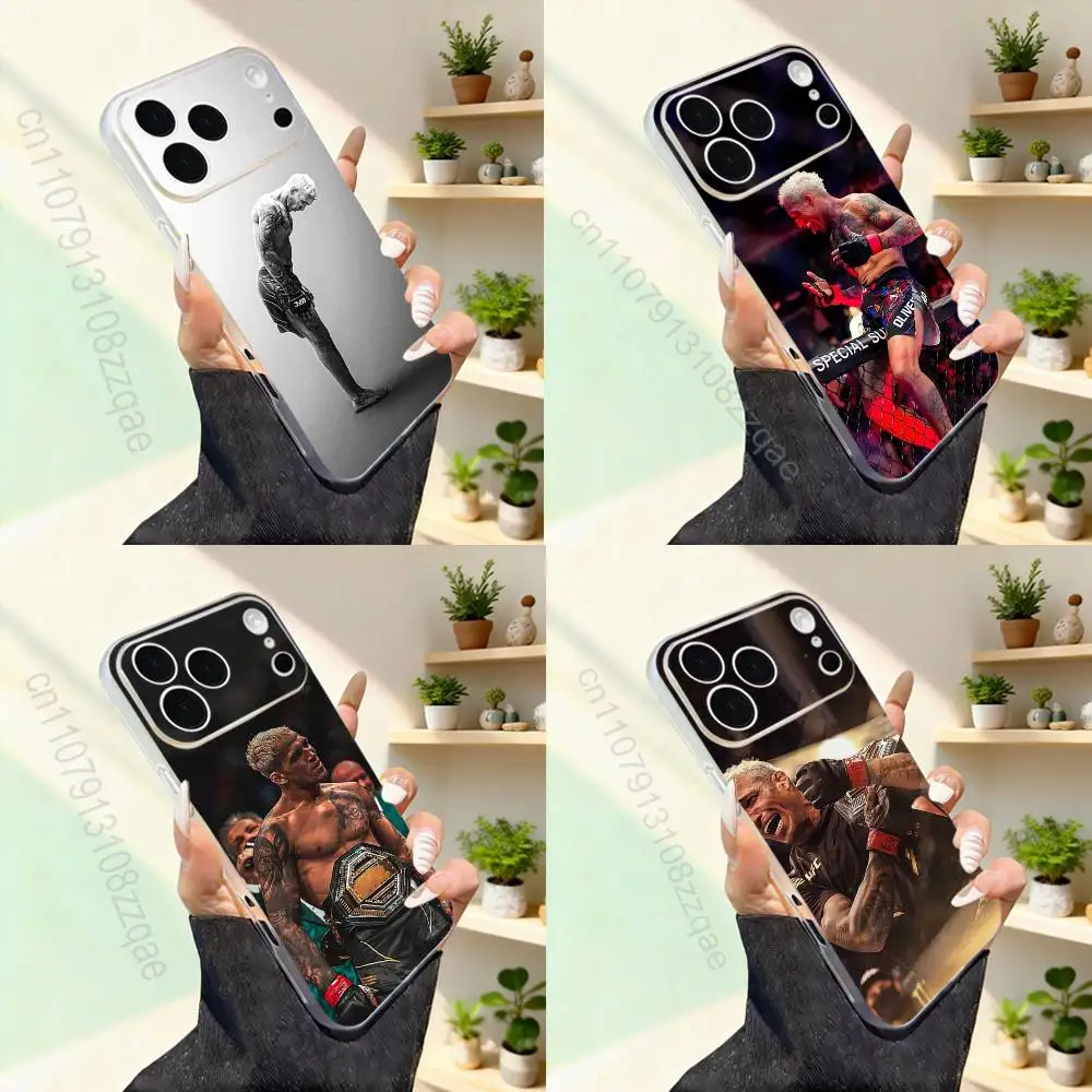 

Fighter Charles O-Oliveira For iPhone 11,12,13,14,15,16,17,Pro,Max,Plus,Mini,SE4,E Phone Case Magnetic For Magsafe Wireless