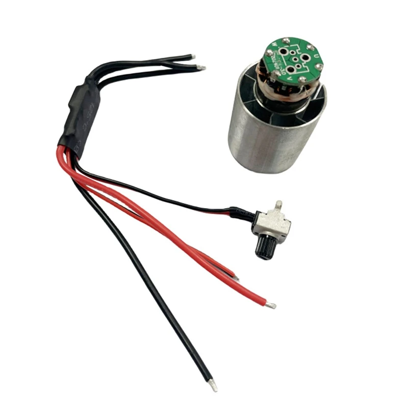 130000 RPM Brushless Motor With ESC Turbo Jet Fan Split Motor For Brushless Blower Violent Fan Motor Kit