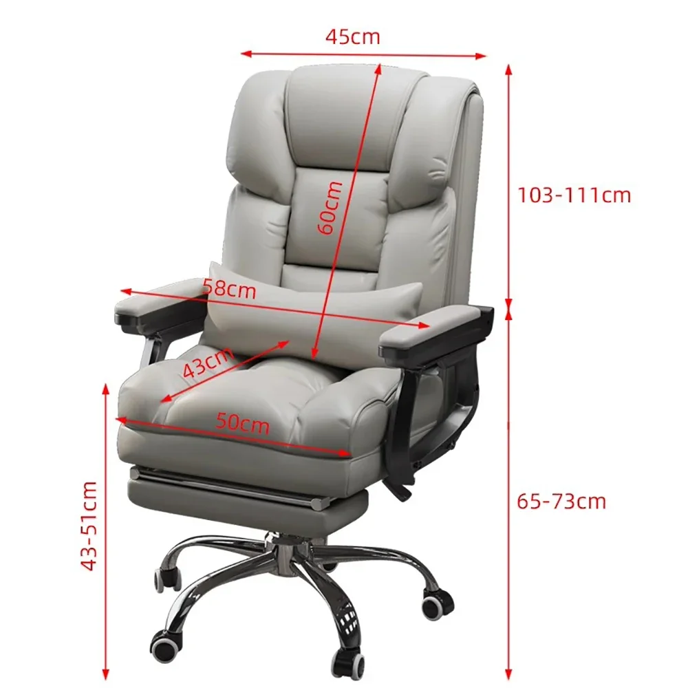 Simple Elegant Gaming Chair Modern Nordic Delicacy Comfortable Office Chair Swivel Mobile Chaise Ergonomique Bureau Furniture