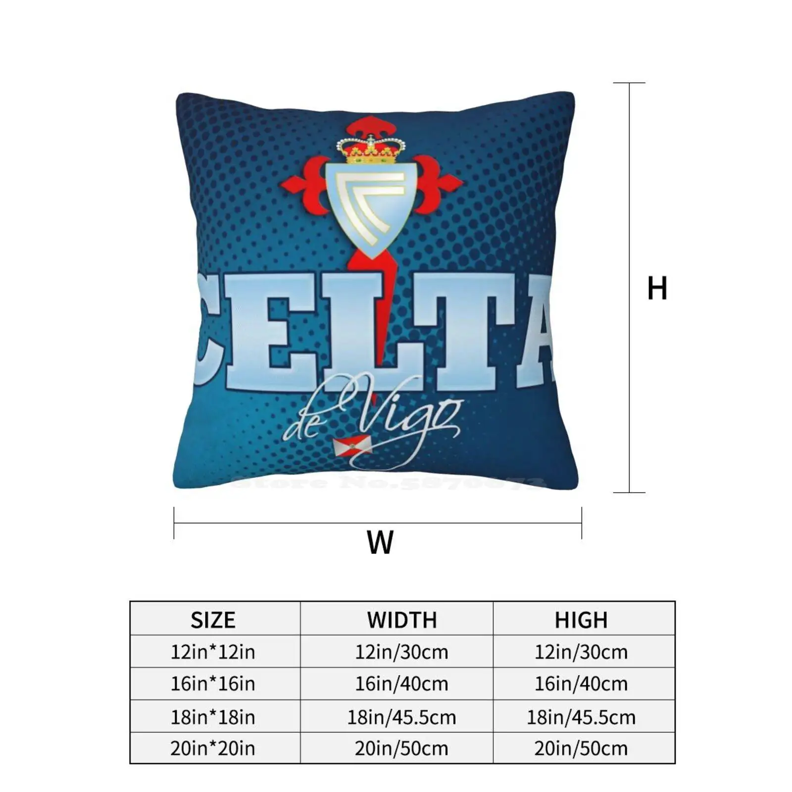 Fc Celta Vigo Bedroom Office Hug Pillowcase Soccer Celta Vigo Spain Spanish Celestial Espana Sport Amiens Angers Ayr United