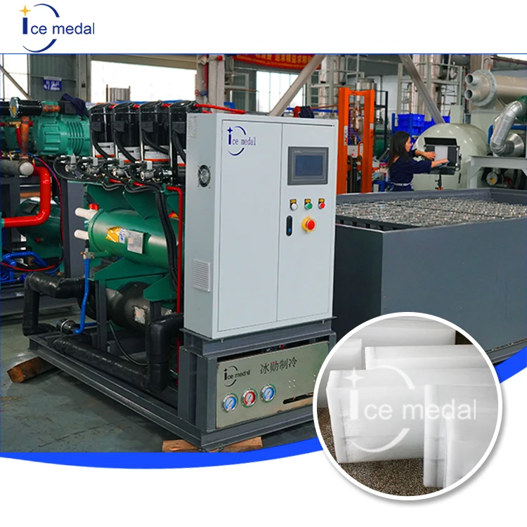 Cheap Price Plant Brick Large Containerized 10 Ton Ice Cube Block Make Machine