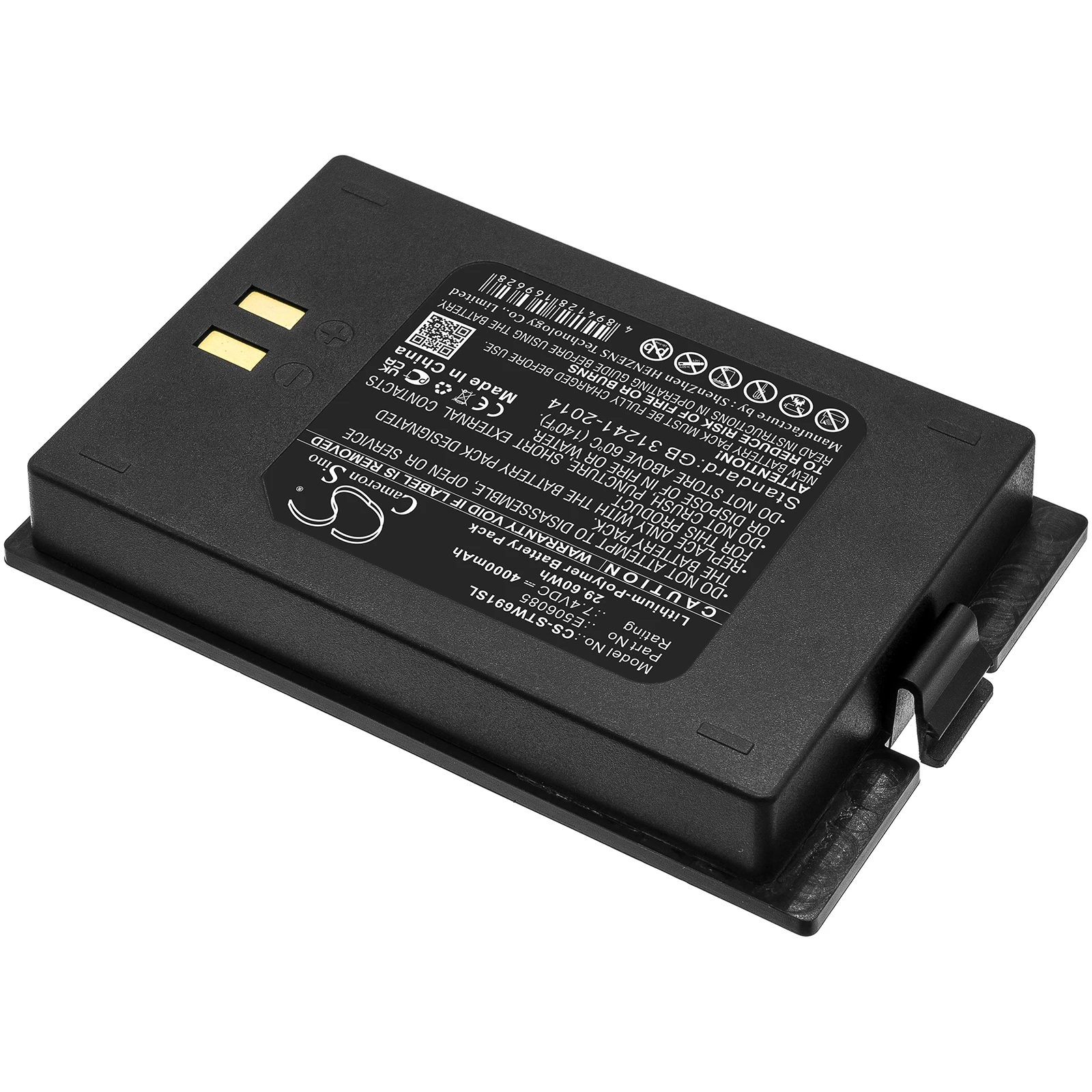 4000mAh 7.4V 29.60Wh Equipment, Survey, Test Li-Polymer Battery for Satlink  E506085 WS-6916