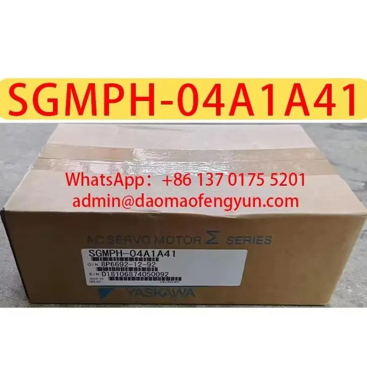 SGMPH-04A1A41 Brand New Servo Motor 1-year warranty In Stock，SGMPH 04A1A41