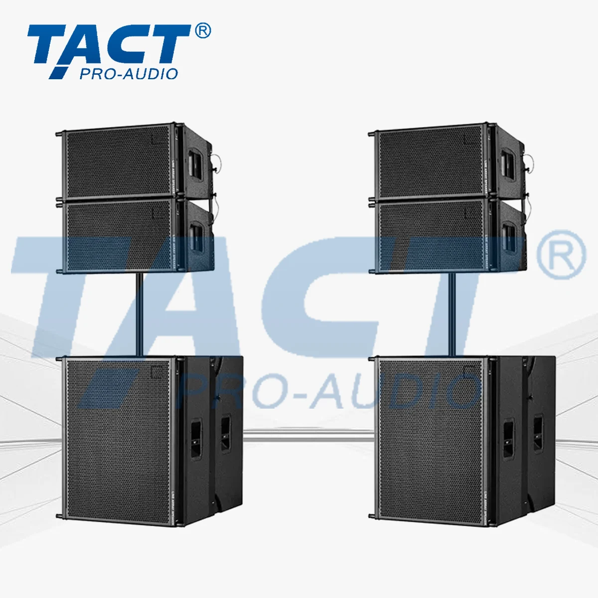 Chinese Speaker Factory Portable Professional Sound Set System Line Array Top with Active Subwoofer Dsp