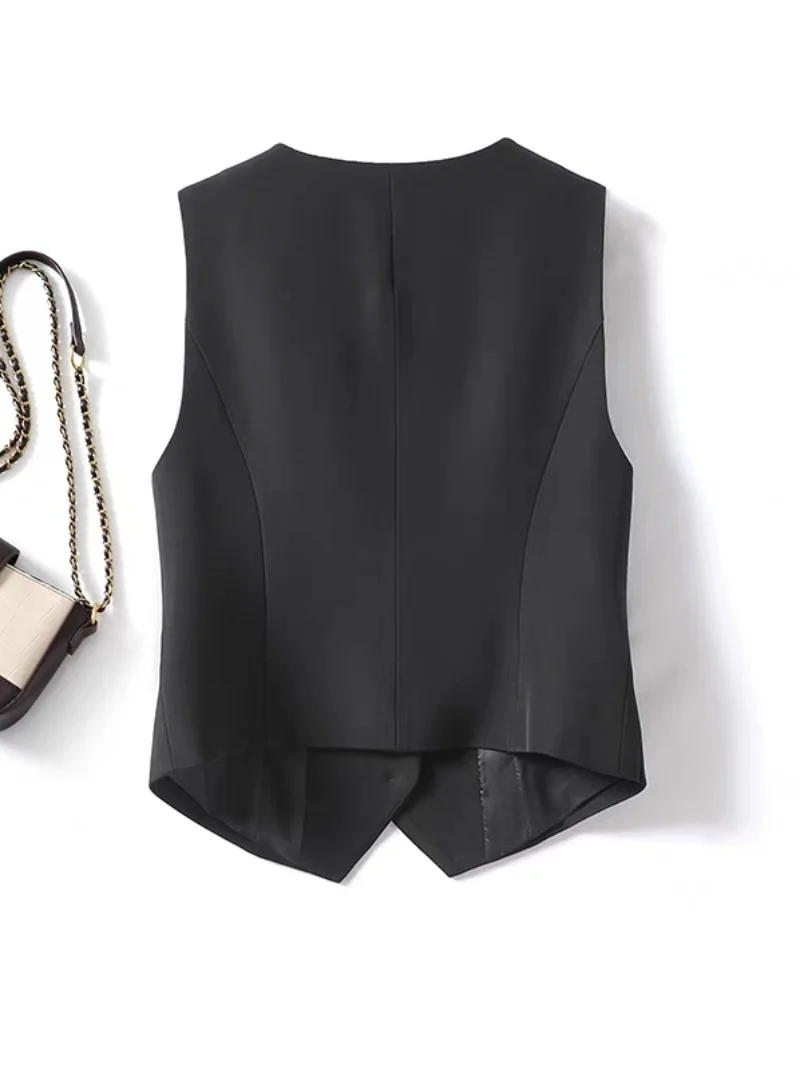 Gilets gilets minces femmes gilet sans bretelles hiver col en peluche chaleur intérieure confortable doublé lavable doux Homewear confortable