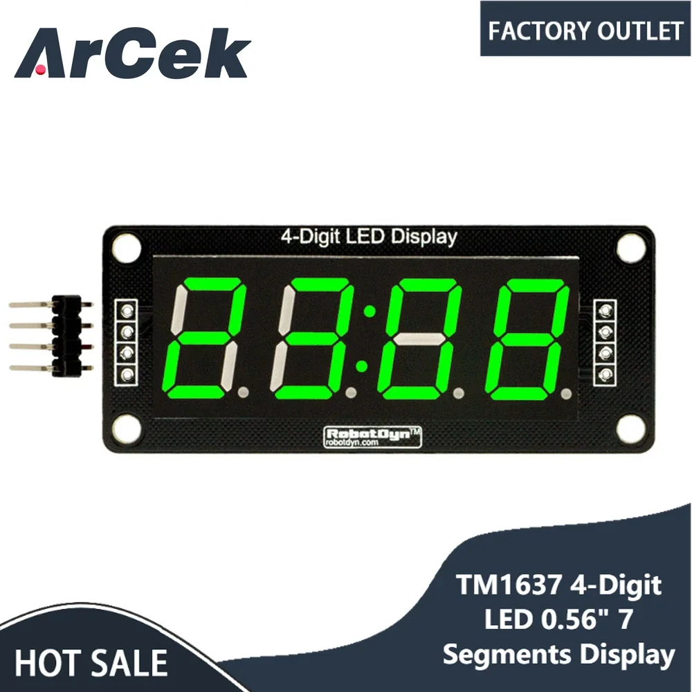 TM1637 4-Digit LED 0.56