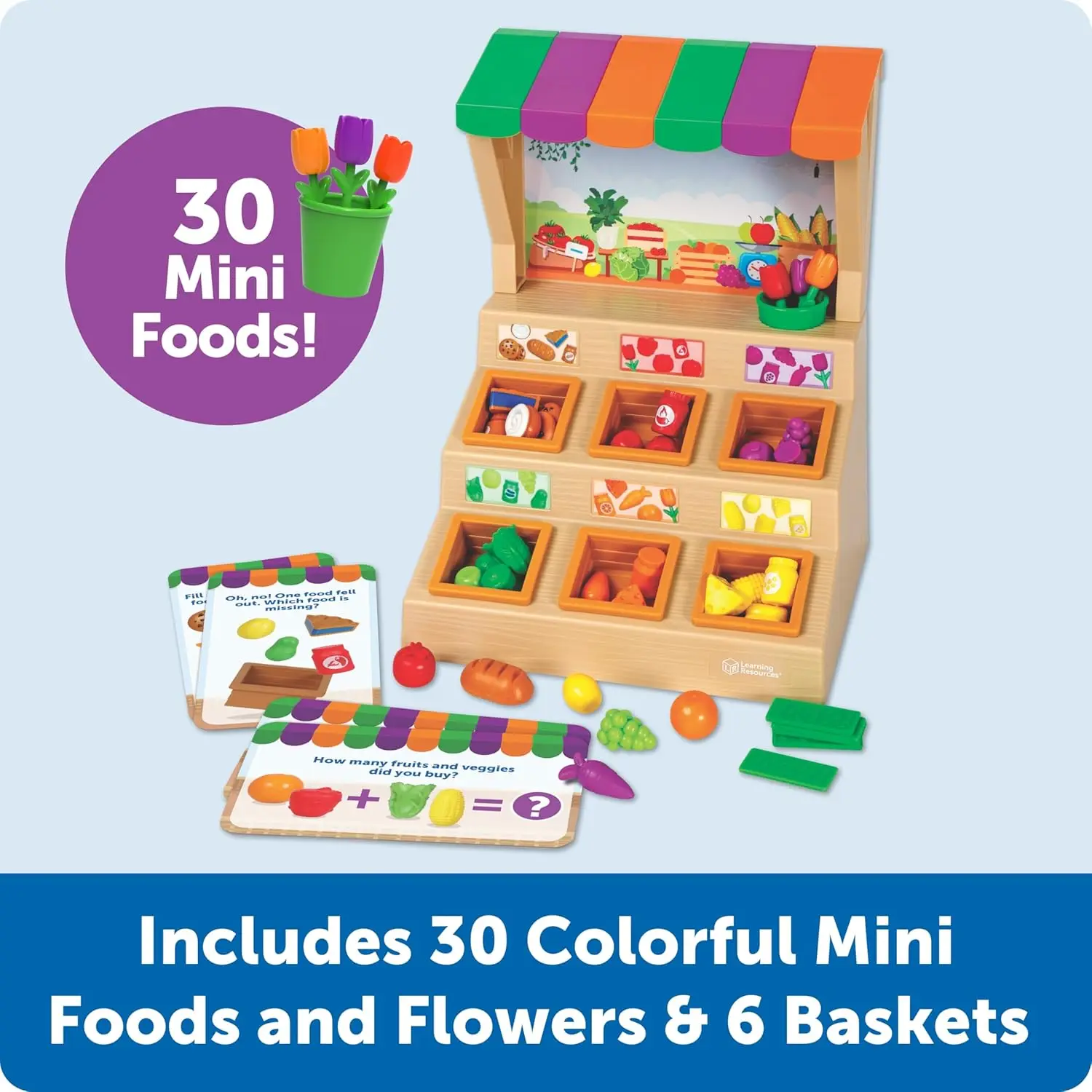 Mini juego de clasificación de soporte de granja, juegos de comida para cocina de niños, juego de simulación de tienda de comestibles, juguetes Montessori, mini comida, acto para niños pequeños