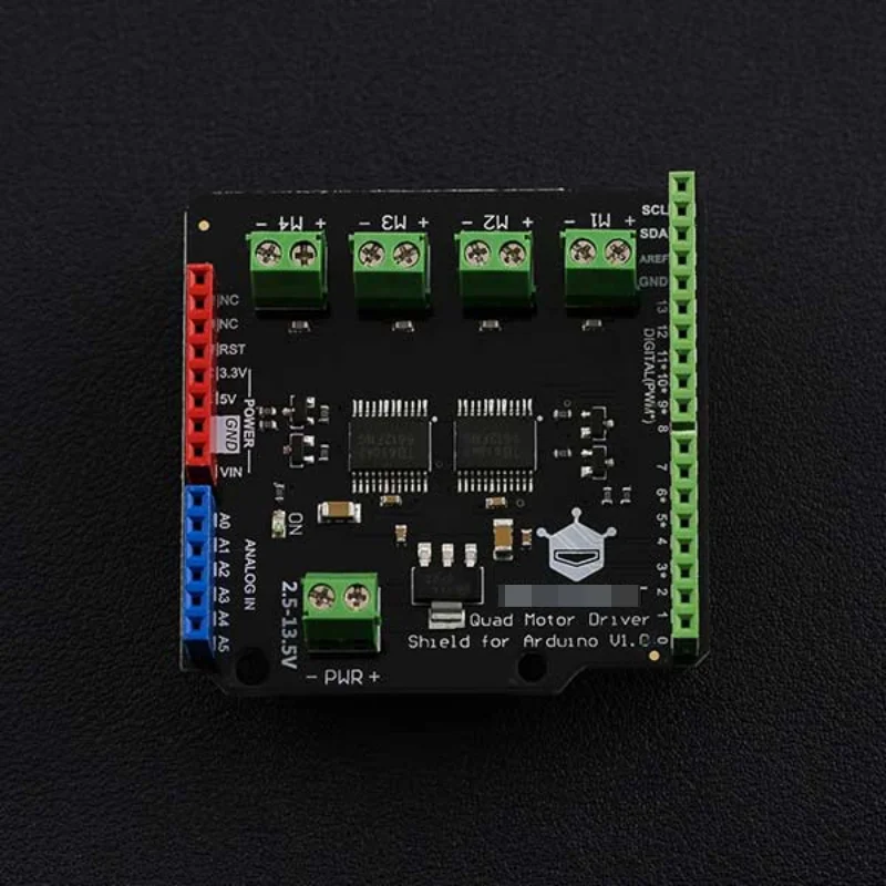 رباعية الاتجاه محرك مجلس التوسع مجلس متوافق مع اردوينو التحكم في المحرك Tb6612fng