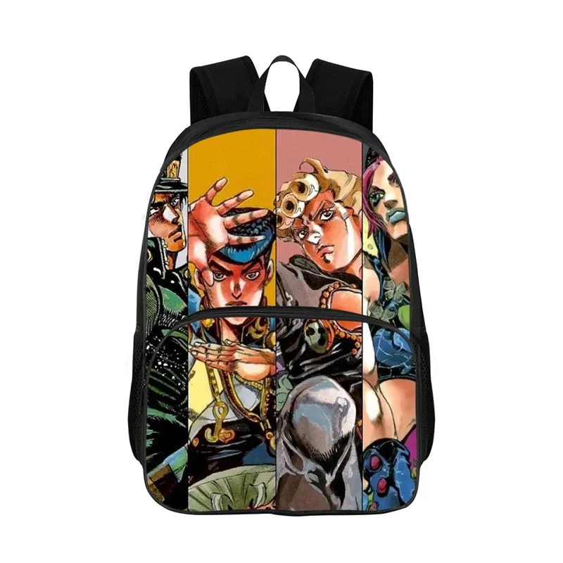 New Jojo Bizarre Adventure Bookbag Kids Backpack Boys Girls School bags Student Bag Set Daily Backpacks Mochilas