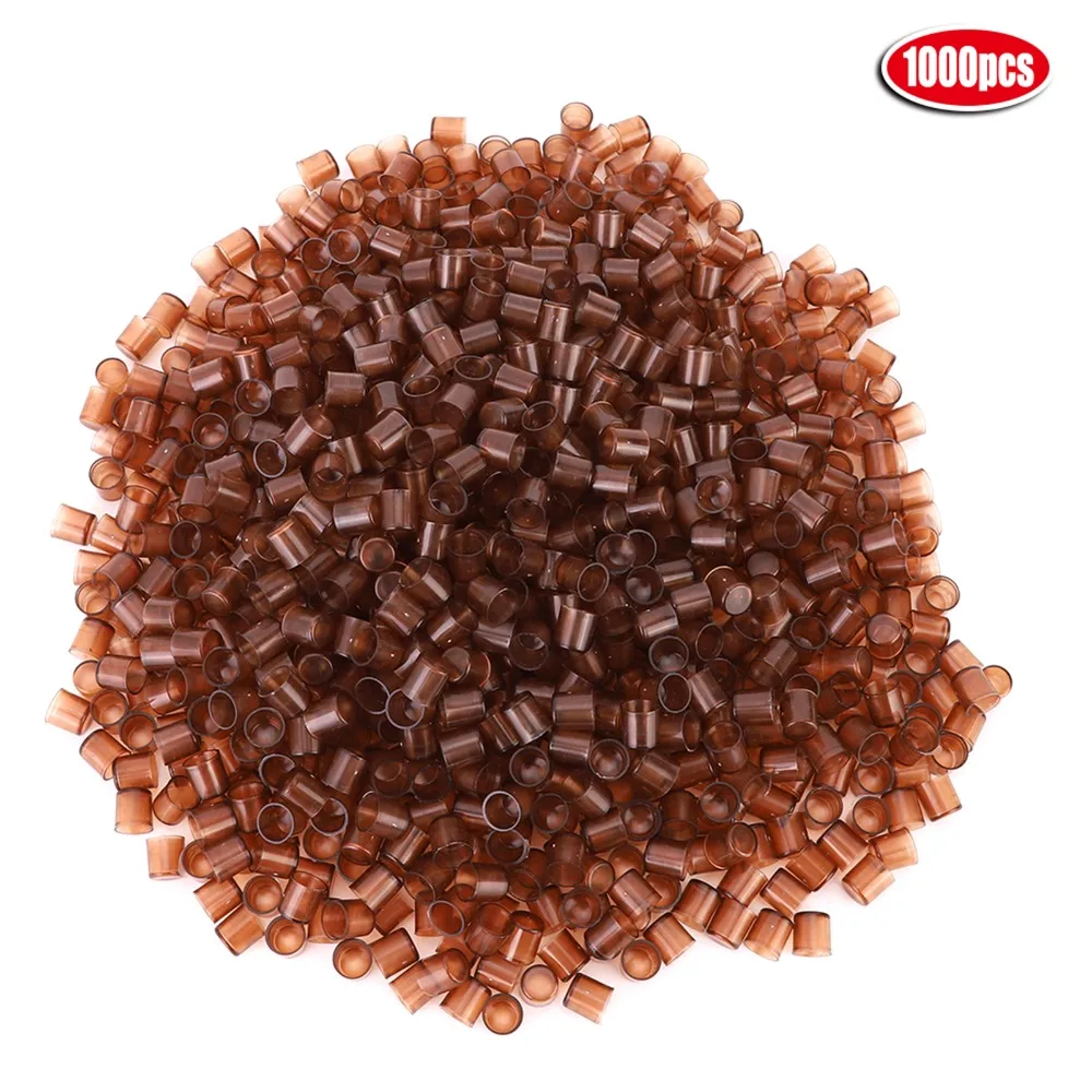1000pcs Reliable Brown Queen Cell Cups Plastic Durable Bee Feeding Tools Beekeeping Accessories Apiary