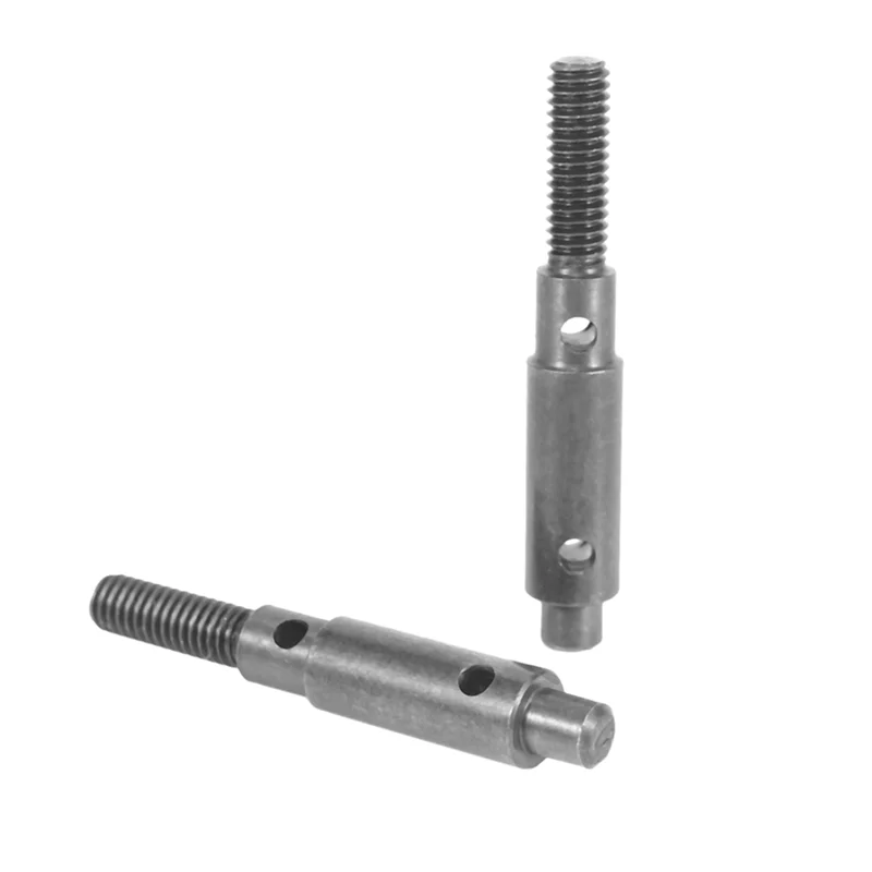 ABUM-4Pcs aço duro dianteiro traseiro portal stub eixo de transmissão para redcat gen8 1/10 rc rastreador carro atualizações peças acessórios