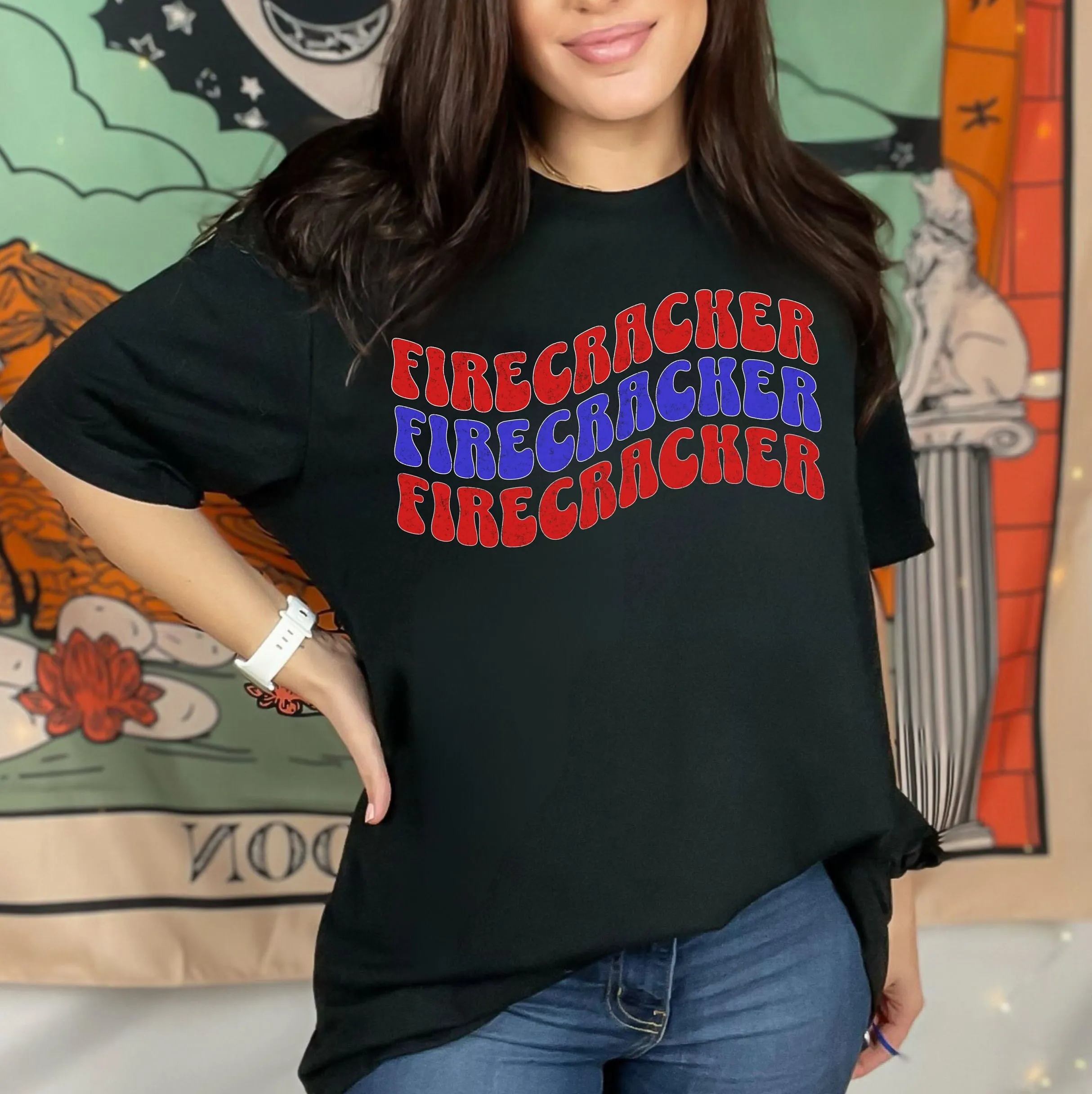 Independence Day T Shirt 4th July Celebration Drinking Patriotic Beer Bubbly Firecracker America