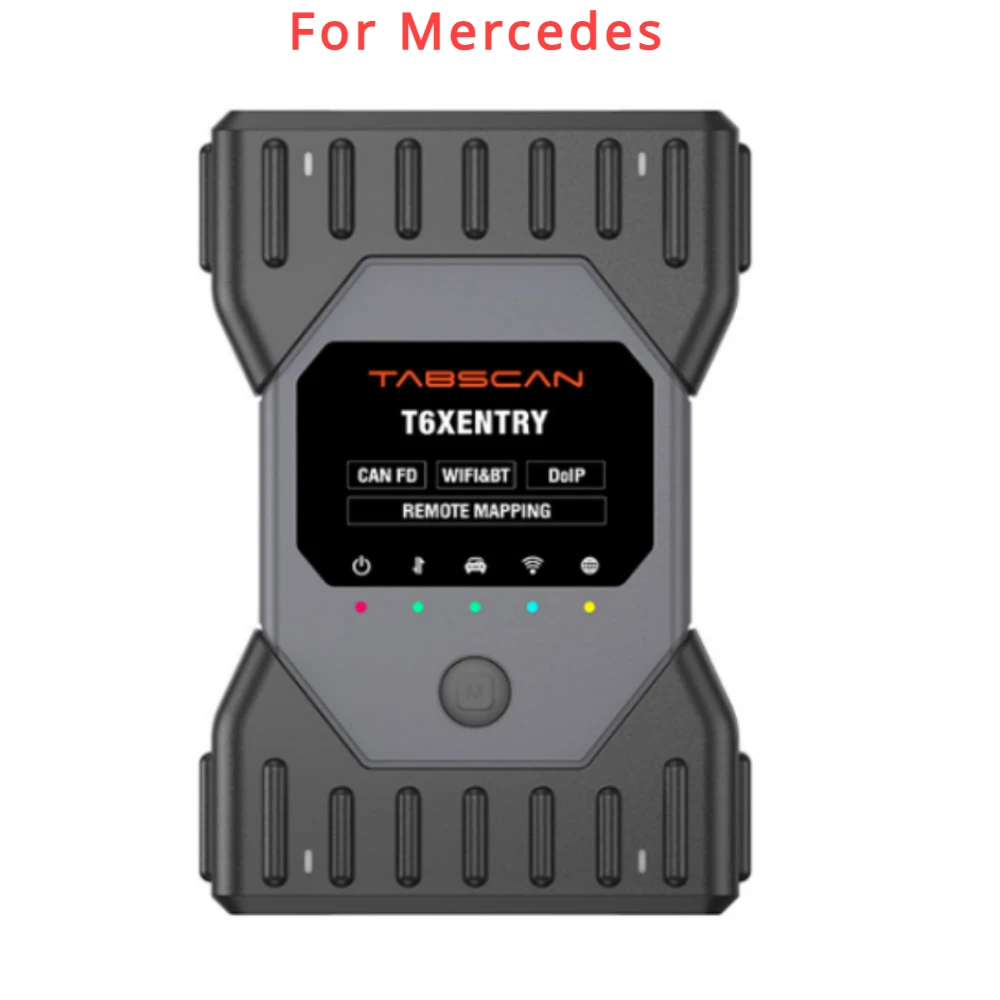 Eucleia TabScan T6XENTRY for Merc-edes Diagnostic and ECU Coding Tool Support CAN FD & Dolp Protocols PK MB STAR C3 C4 C5 C6