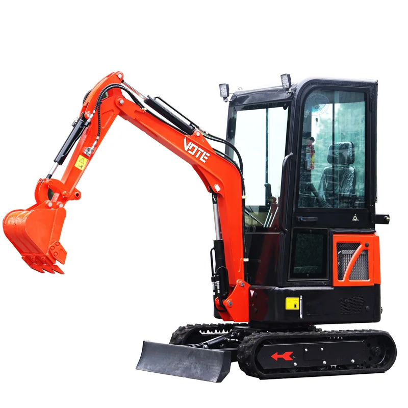 เครื่องขุดดินขนาดเล็ก1500กก. อุปกรณ์ขุดดินไฮดรอลิกใหม่อเนกประสงค์