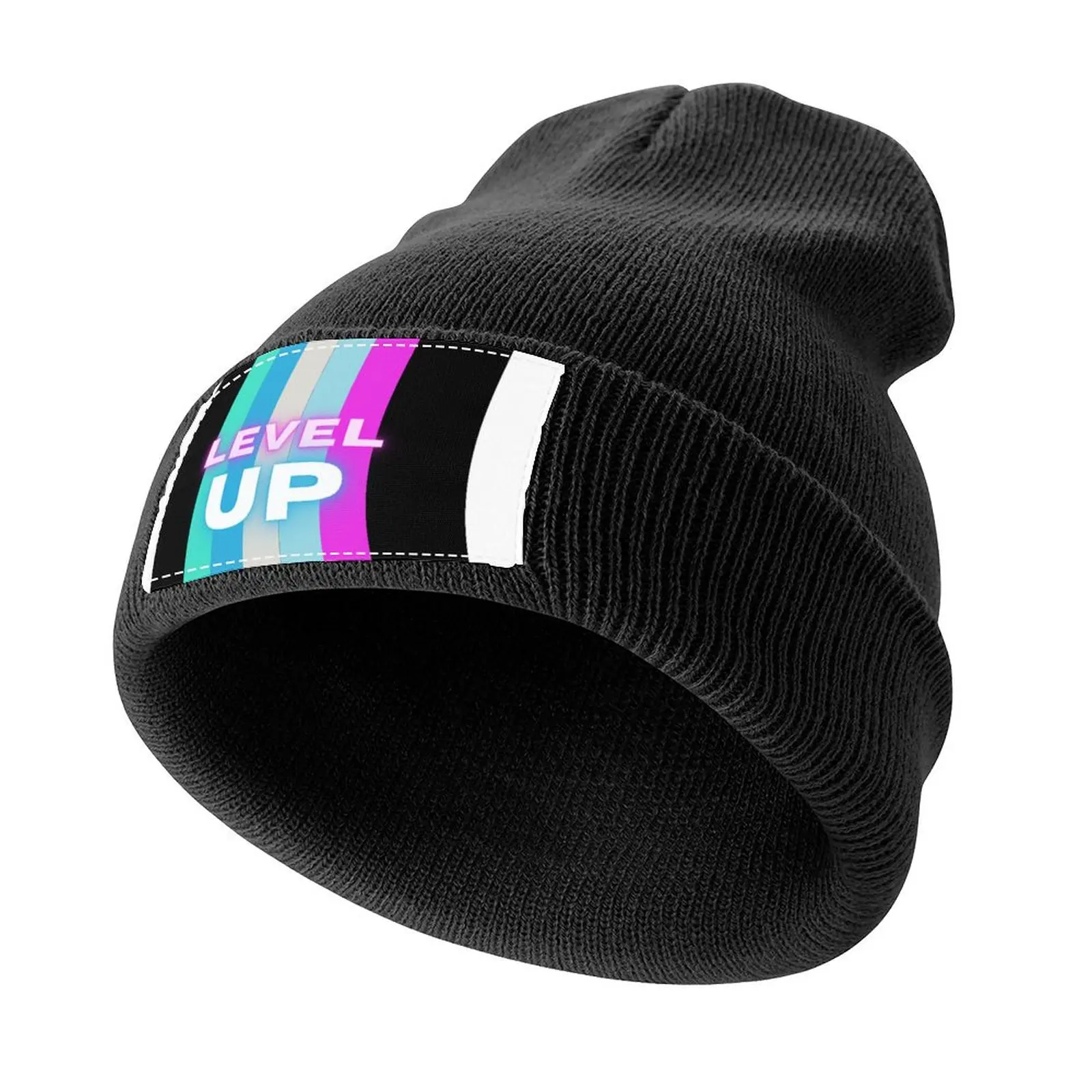 Level up Knitted Cap Beach Bobble Hat Luxury Cap Caps For Women Men's