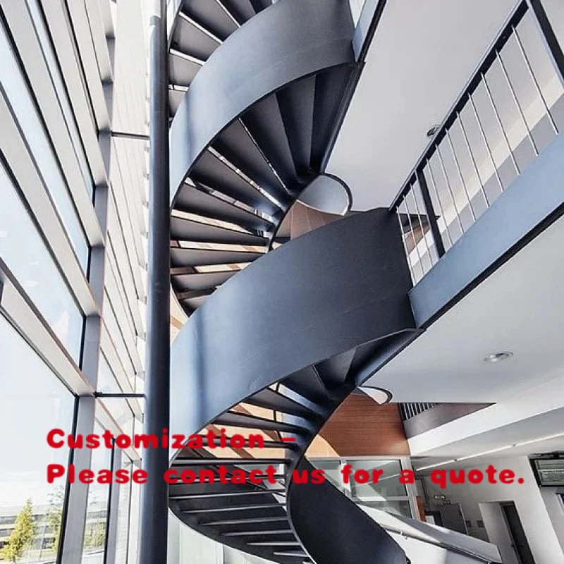 custom.Modern Factory Price Curved Tempered Glass Railing Staircase Marble Stairs