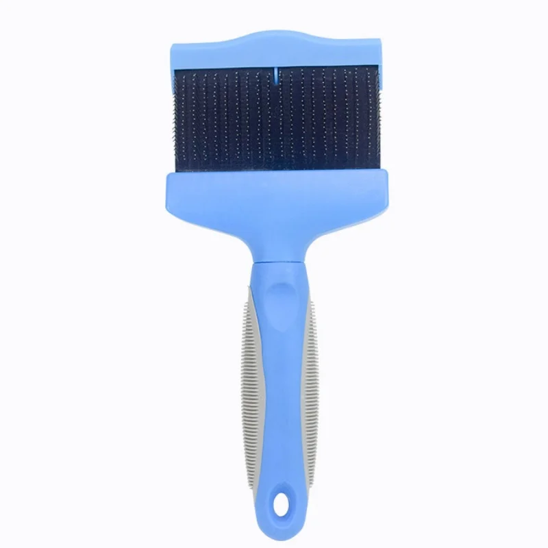 

Professional Pet Grooming Comb with Double Side Perfect for Fluffy Hair Cats and Dogs, Hair Removal and Knot Detangling