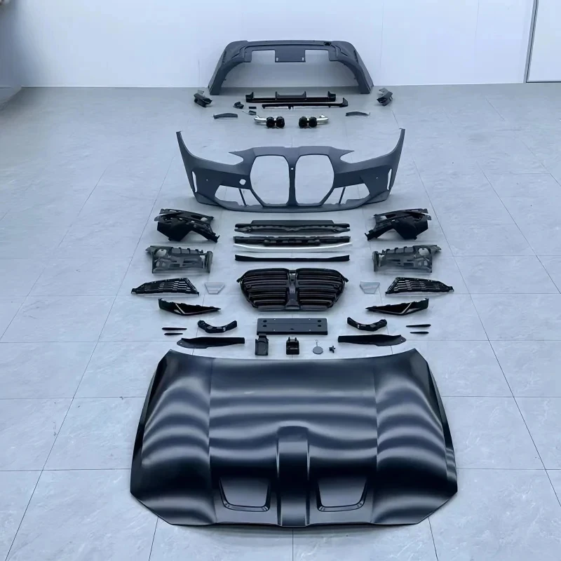 

Suitable 4 Series G22G26 Modified Wide Body M4 Large Surround Front Bumper Grille Hood Rear Bumper