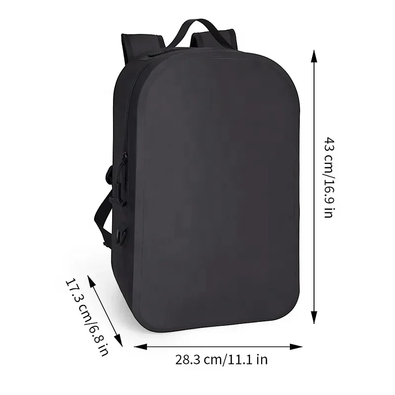 Custom New Style 18L TPU Waterproof Backpack Student Camping Outdoor Dry Bag with waterproof zipper