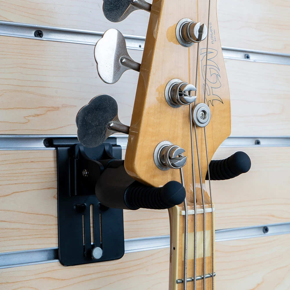 

Guitar Hanger GGS-05 Wall Mount Adjustable Ukulele Hook Holder Guitar Accessories for Acoustic Electric Guitars Bass