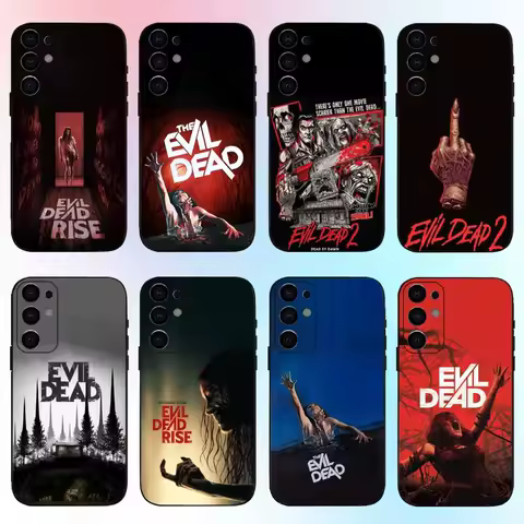 Horror Movie E-Evil D-Dead Phone Case For Samsung S25,S24,S21,S22,S23,S30,Ultra,S20,Plus,Fe,Lite,Note,10,9,5G Black Cover