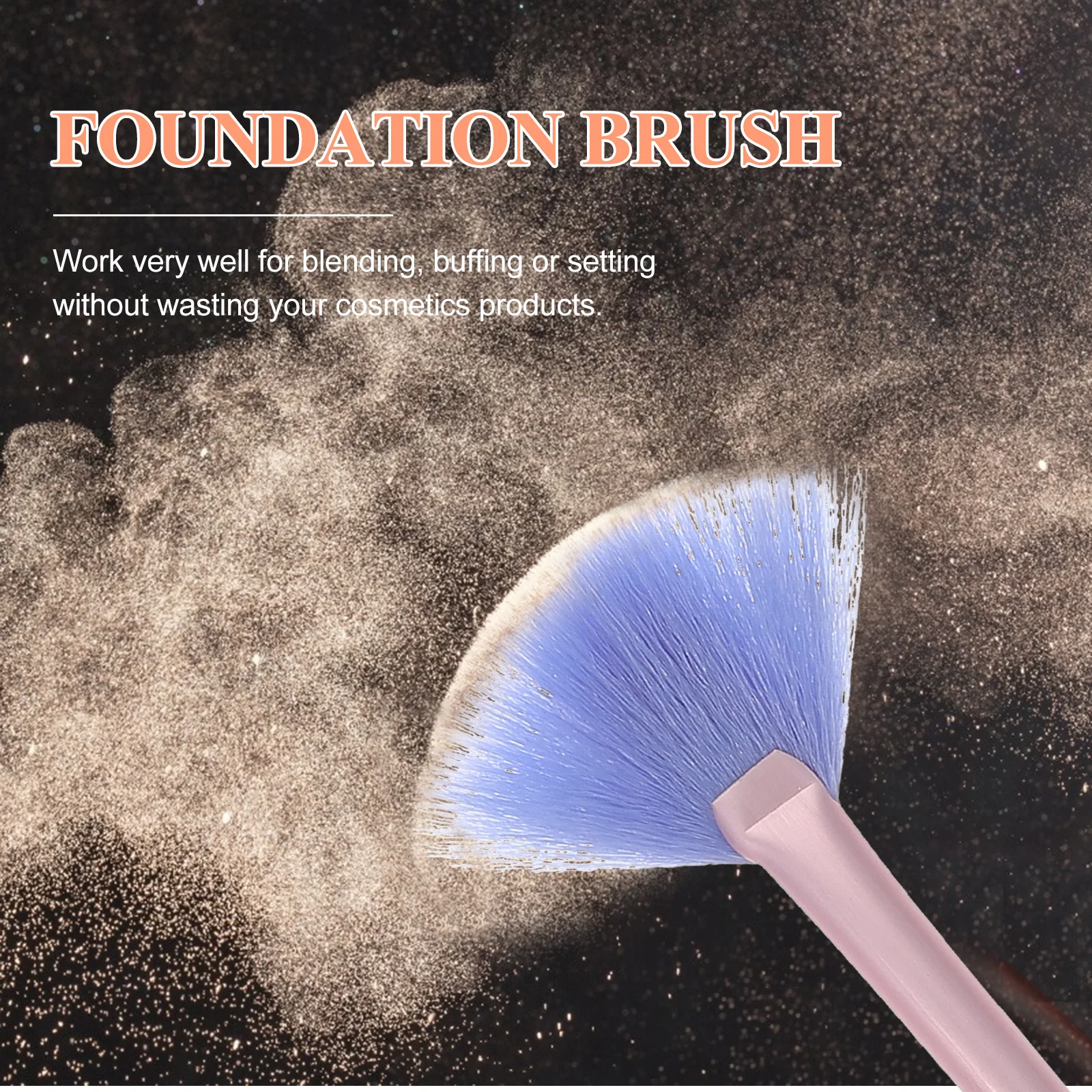 Juego de brochas de maquillaje para mujer, herramientas correctoras de mezcla de sombra de ojos profesional portátil, 7 Uds.