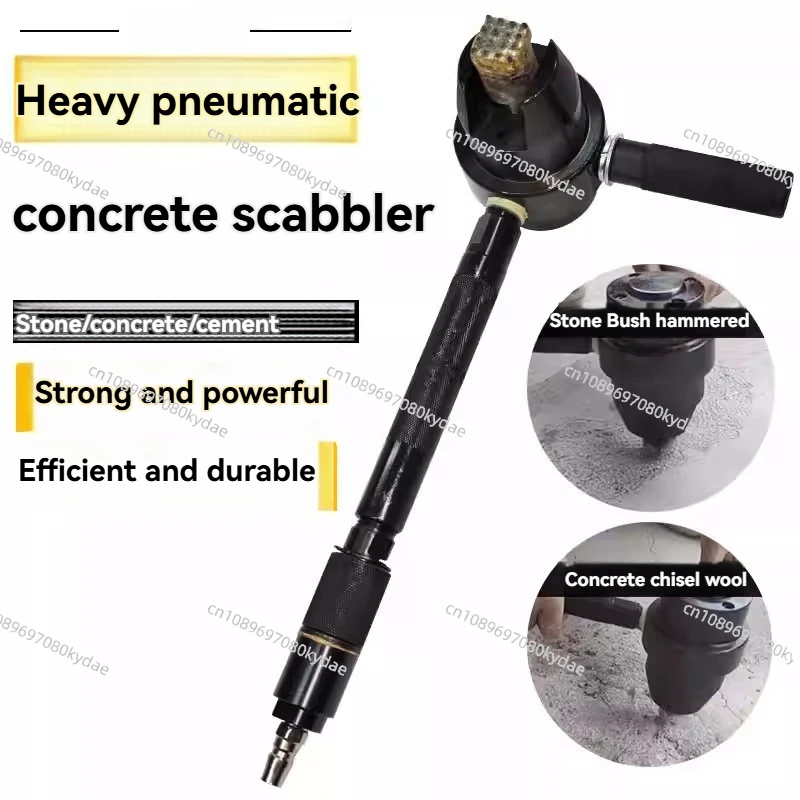 Pneumatic Hammer Concrete Chiseling Machine Roughening Machine Wall Bridge Stone Litchi Surface Vibration Alloy Flower Hammer