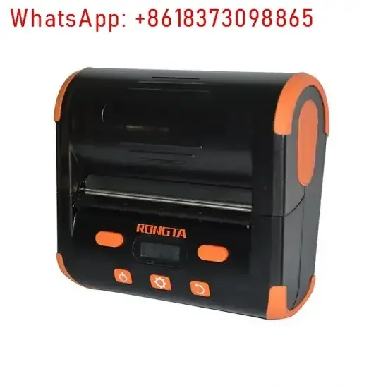 RONGTA RPP04 Drahtloser Bluetooth-Thermoetikettendrucker, 10,2 cm großer mobiler Barcode-Aufkleberdrucker