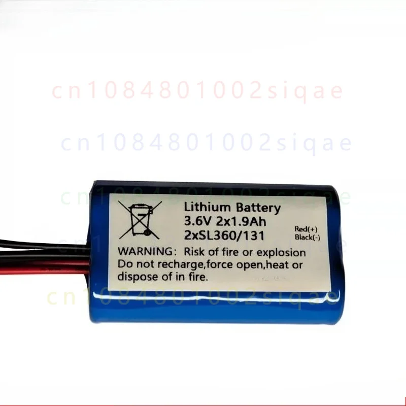 FOR COHN 2XSL360/131 3.6V 3800mAh 4 Wire Plug Rechargeable Lithium Battery Pack