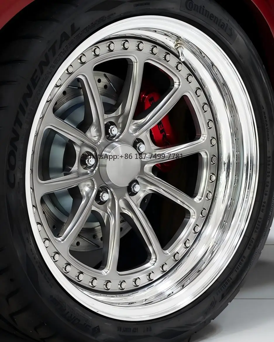 

Two Pieces Forged Wheel Rims 18 19 20 21 22 Inch Customize Color Passenger Fitments Wheels Alloy Wheels