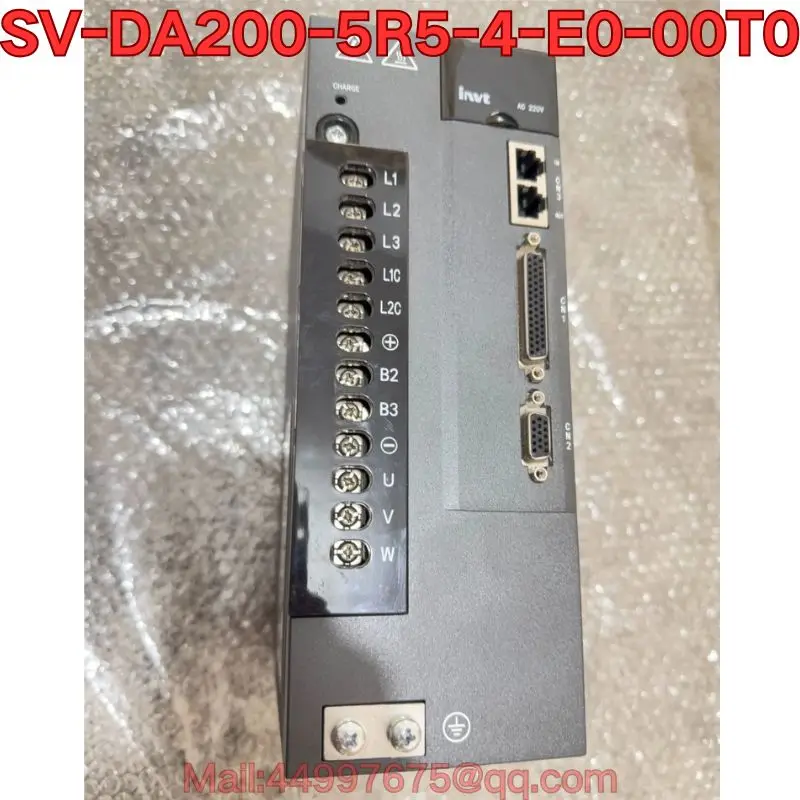 Second-hand SV-DA200-5R5-4-E0-00T0 servo drive function test is normal Latest Pricing for 2026