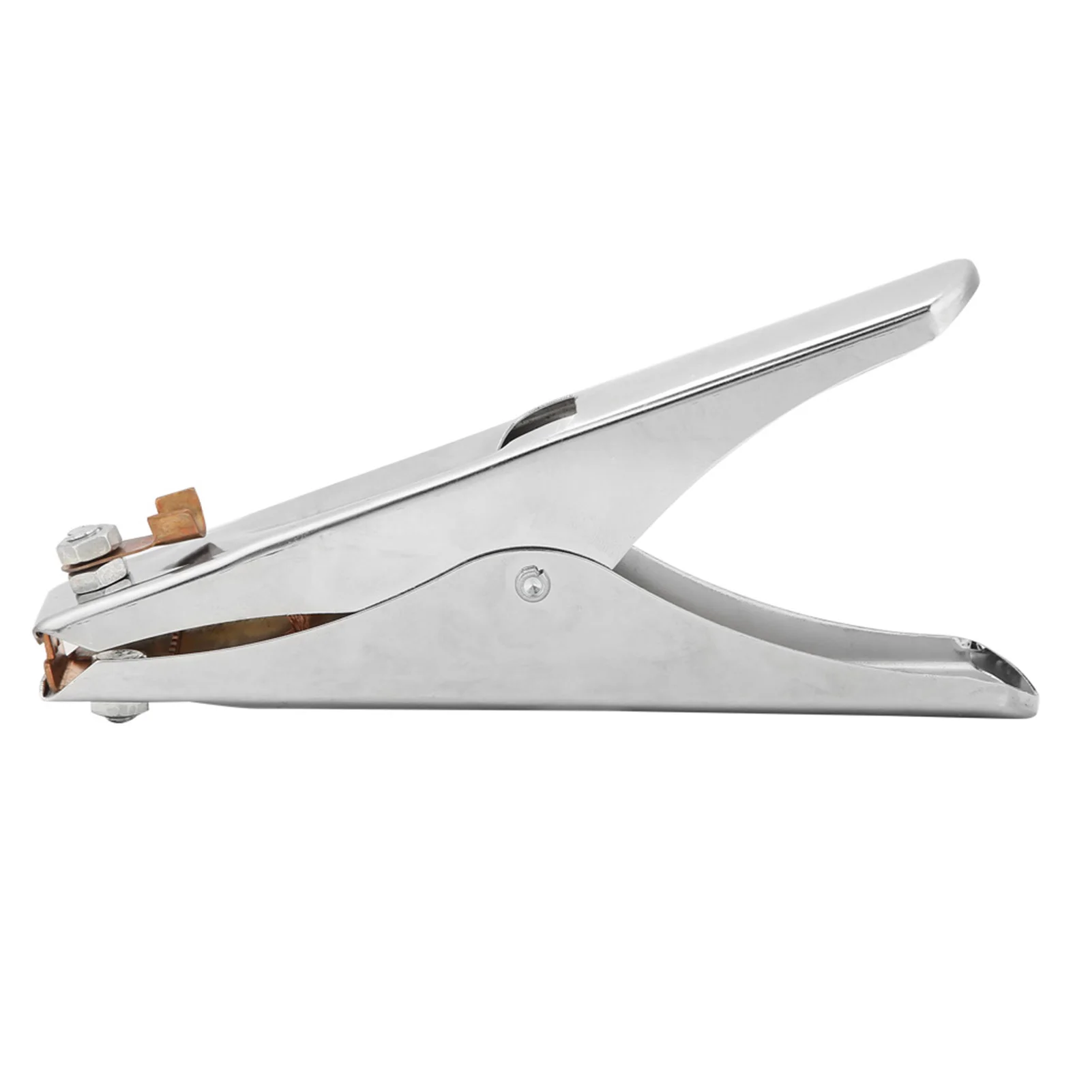 500A Electroplated Ground Clamp Copper Welding Earth Clip for Manual Welder Welding Earth Clamp Welding Ground Clamp Earth Clamp