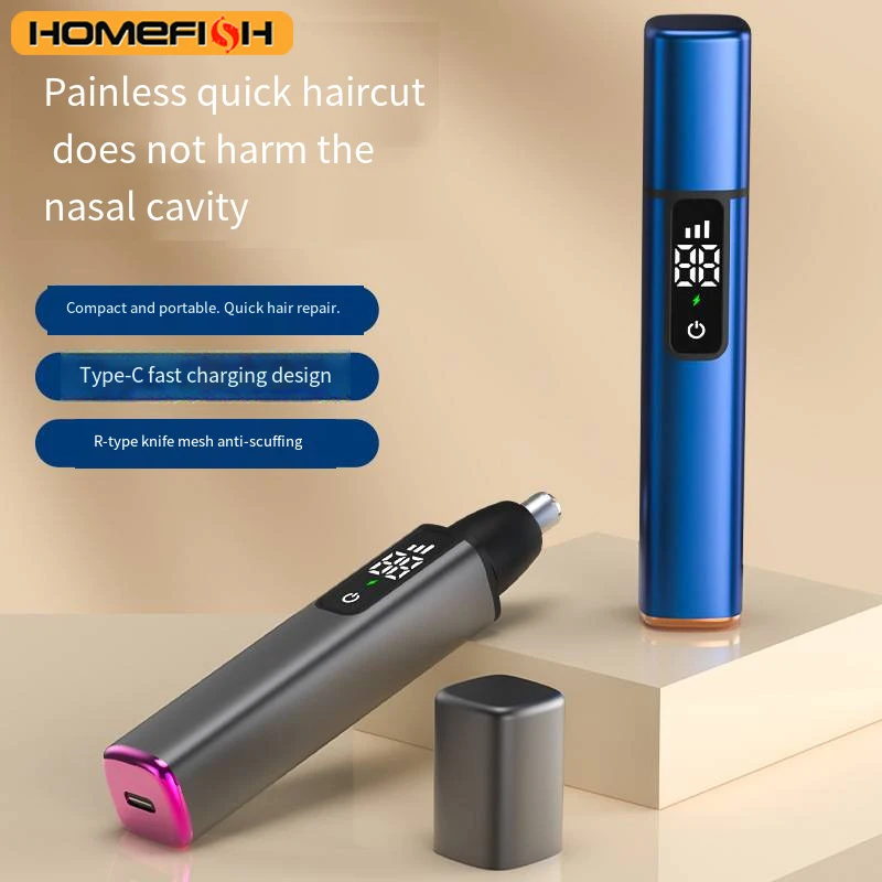 

Electric Nose Hair Trimmer Implement Shaver Clipper Men Women Ear Neck Eyebrow Trimmer Shaver Man Clean Trimer Razor Remover Kit