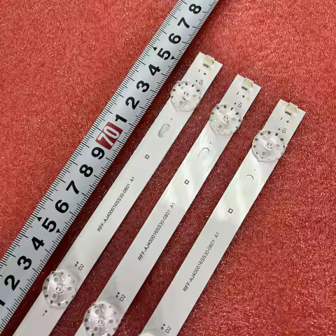 LED strip 8LED For Sharp RF-AJ400016SS30-0801 40BG3K 40BL5EA 40BL2EA 40BL3EA 40AJ2E 40AJ2I 40AJ2K 40AJ6IE 40AJ6KE LC-40UK7252E