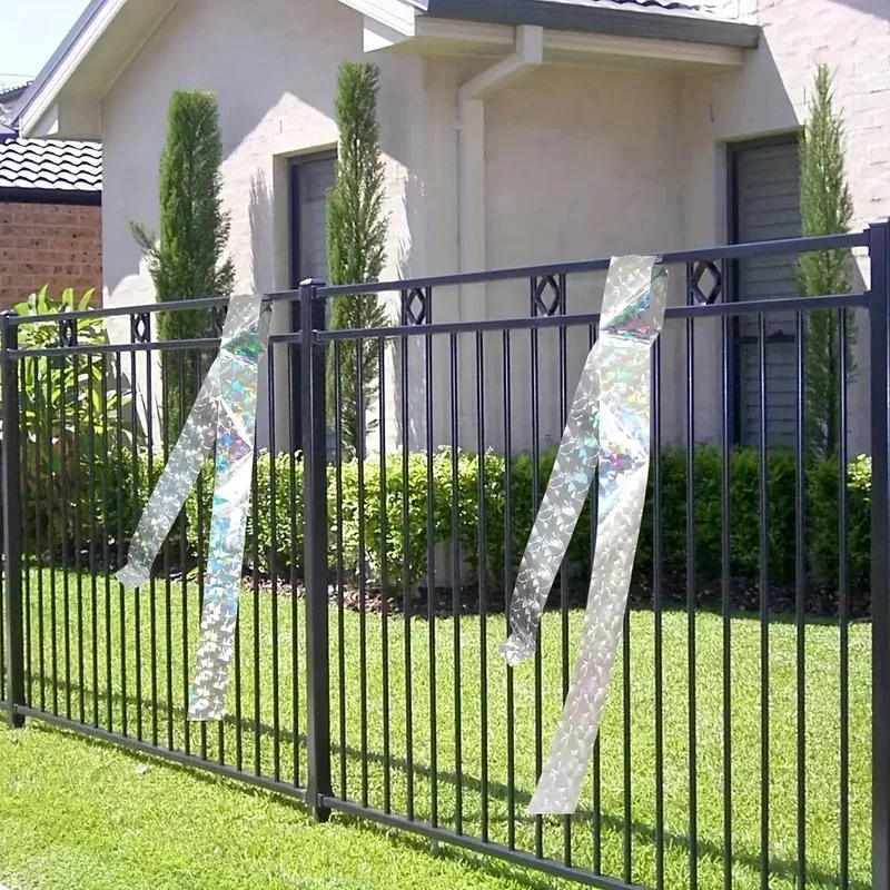 Garden/Orchard Bird Scare Flash Ribbon - 50/80M Reflective, Repels Pigeons, Woodpeckers & Geese