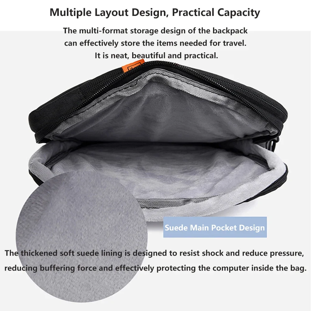 Laptop Sleeve Bag 13.3 14 15.6 Inch Notebook Bag for Macbook Air Pro 13 16 Case Xiaomi Shoulder Handbag New Waterproof Briefcase